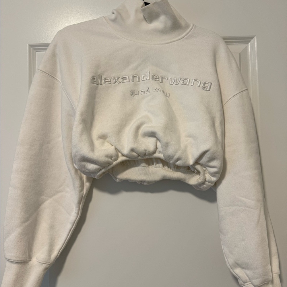 Alexander Wang Cropped Sweatshirt